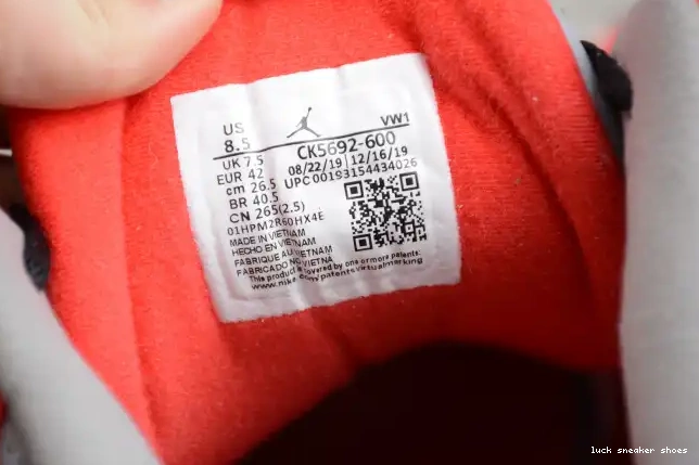 Cheap LUCY Air Red CK5692-600 Cement Jordan 3 0430